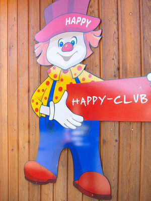 Schild Happy Club