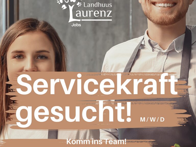 Familienhotel Landhus Laurenz im Münsterland: Stellenanzeige Servicekraft gesucht